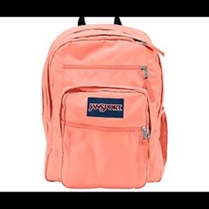 Jansport peach big campus backpack